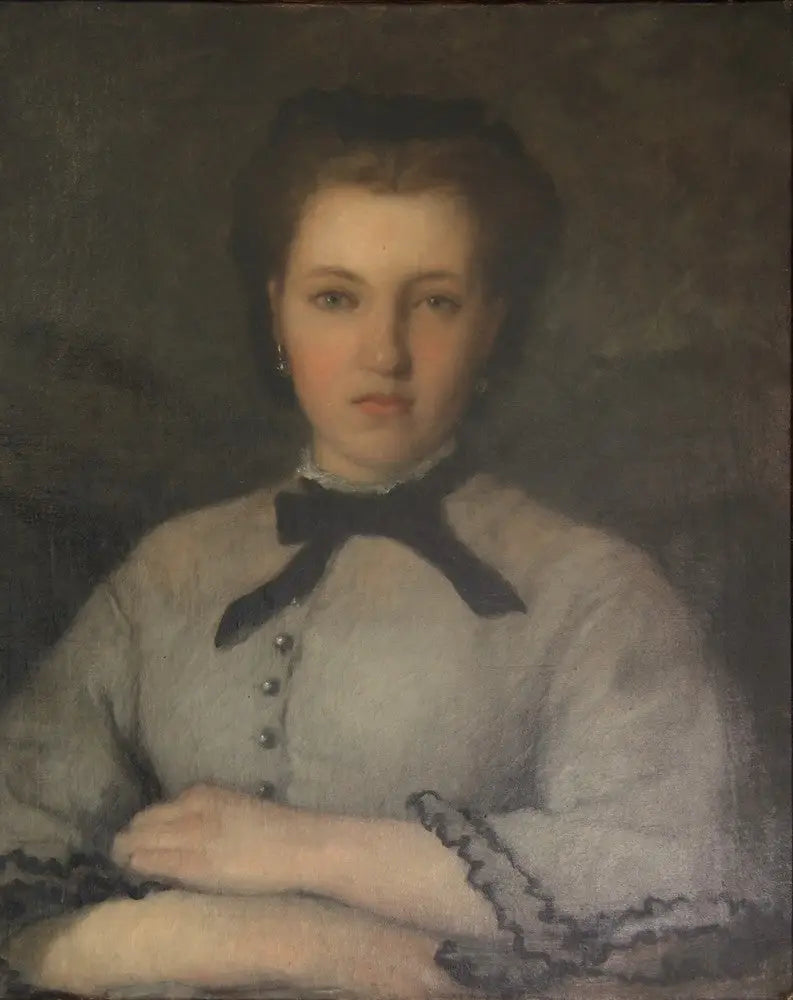 Portrait de Marie-Zélie Laporte - Pierre-Auguste Renoir image 1 reproduction de peinture à l’huile