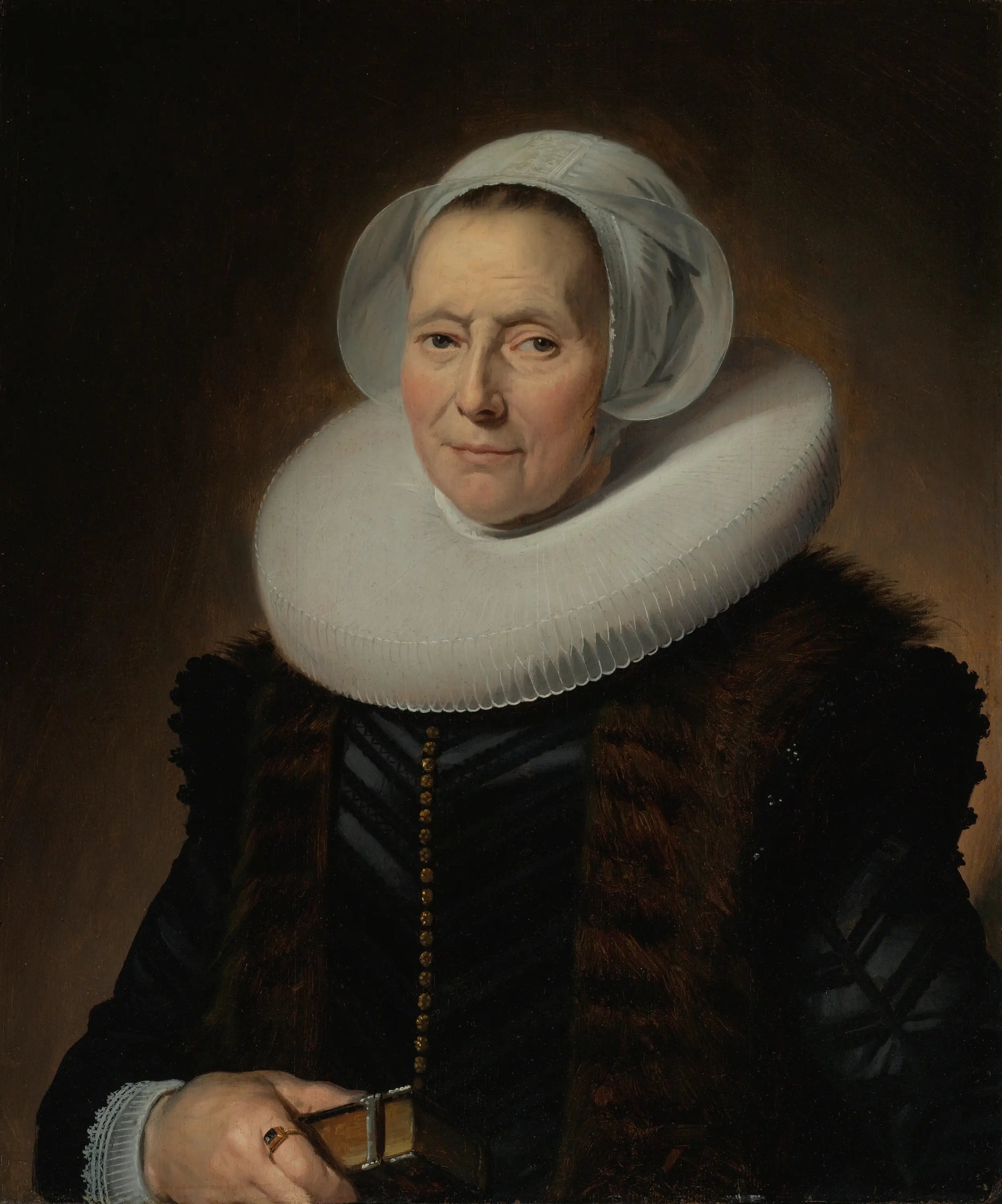 Portrait de Maritje Claesdr Vooght - Frans Hals image 1 tableau peint à l’huile sur toile