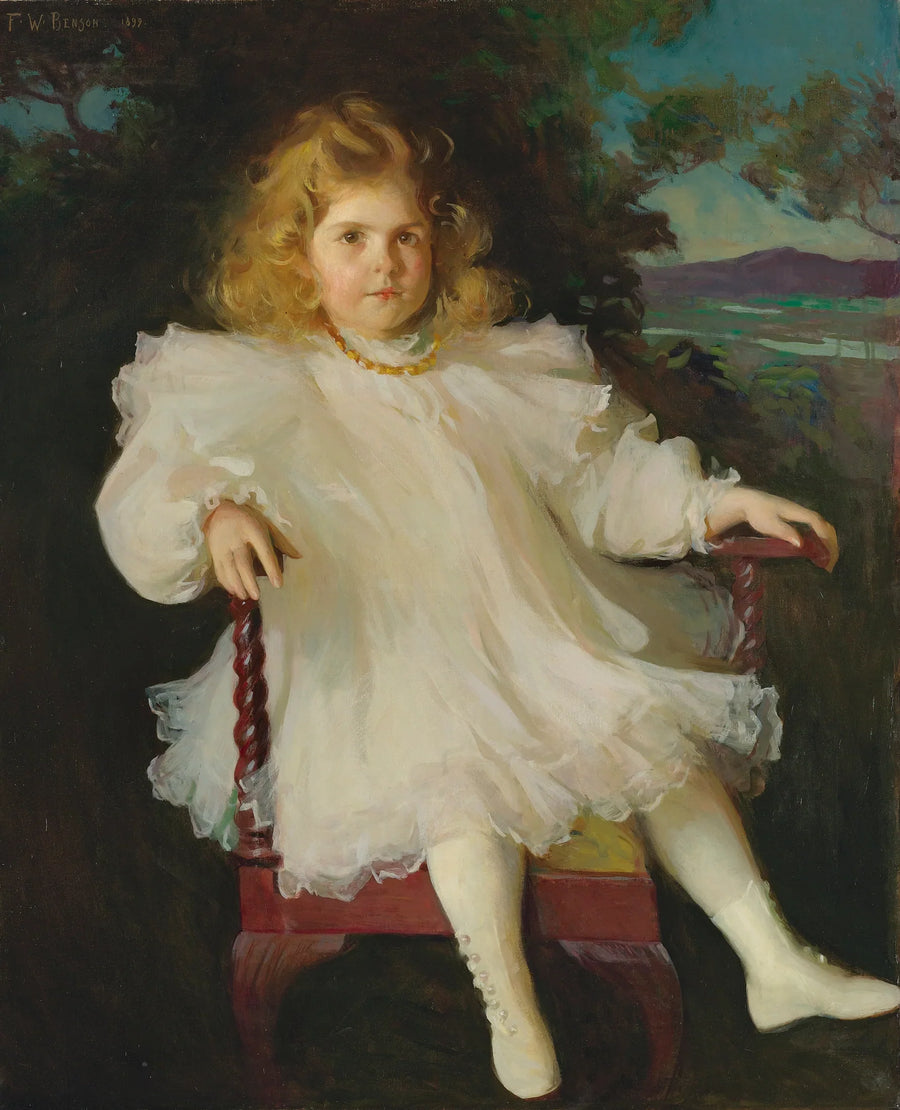 Ritratto di Marjorie Coldwell Westinghouse - Frank Weston Benson