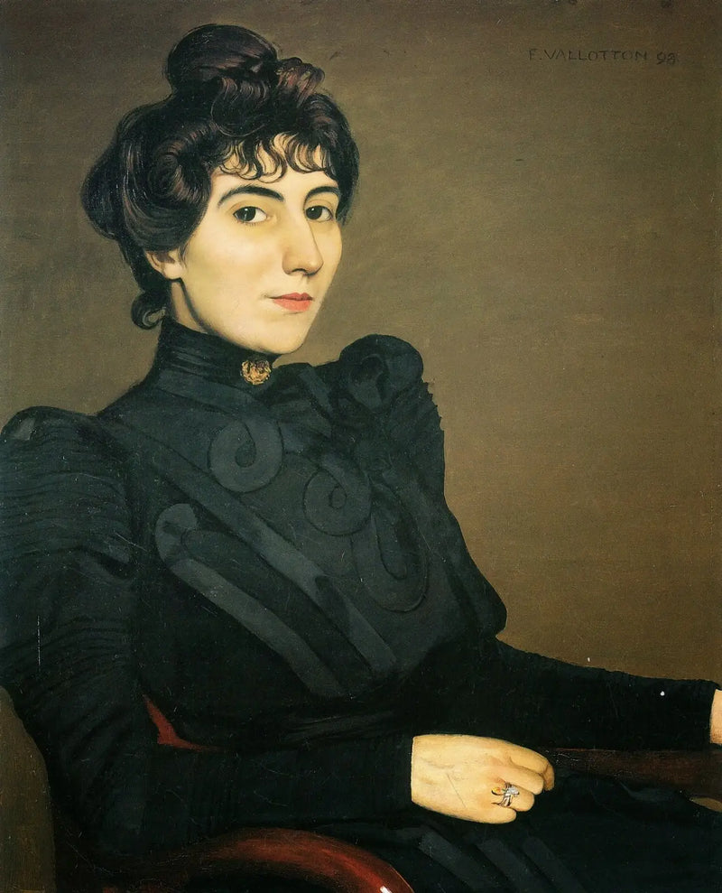 Ritratto di Marthe Mellot - Félix Vallotton