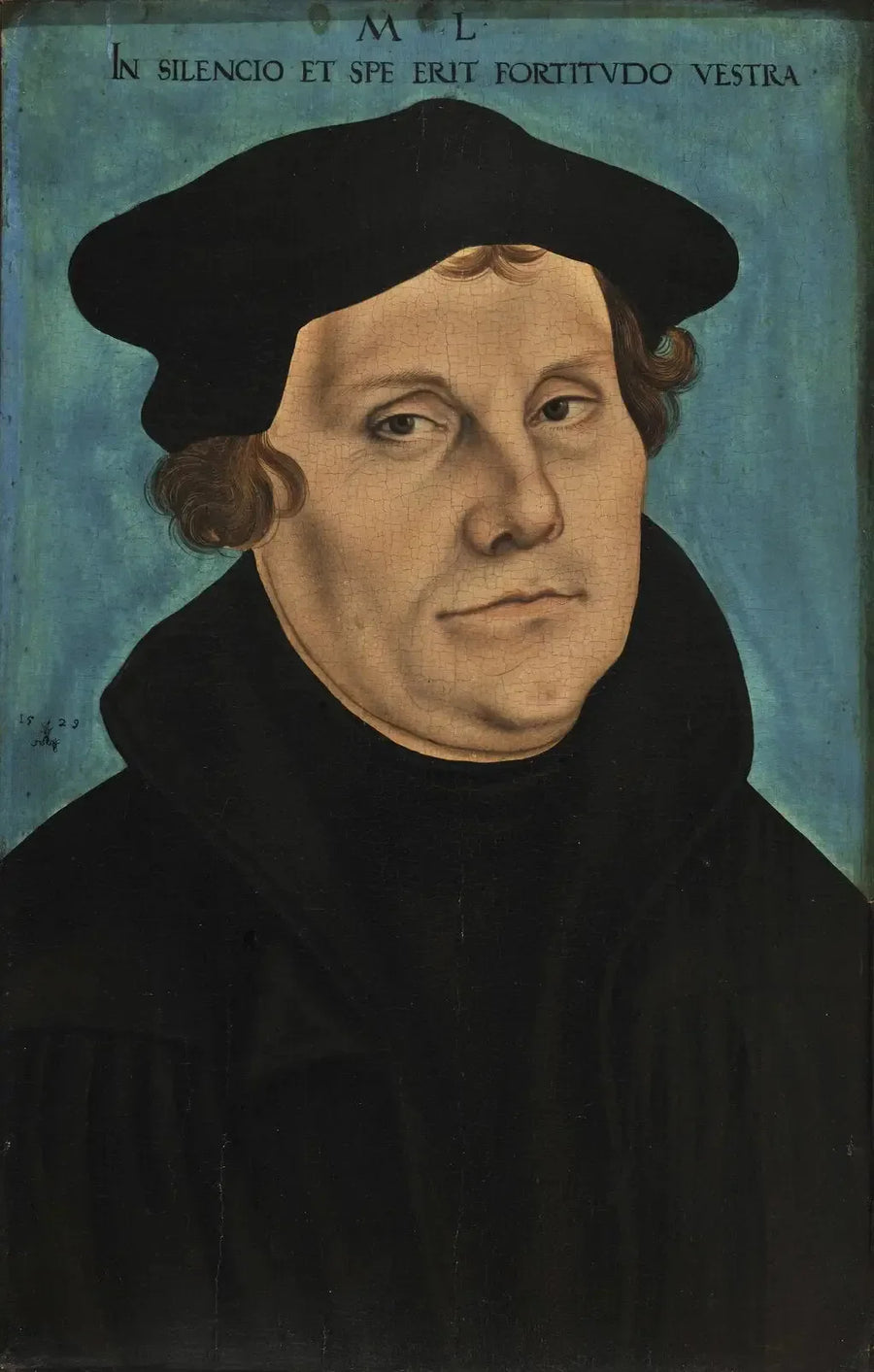Ritratto di Martin Lutero - Lucas Cranach il Vecchio