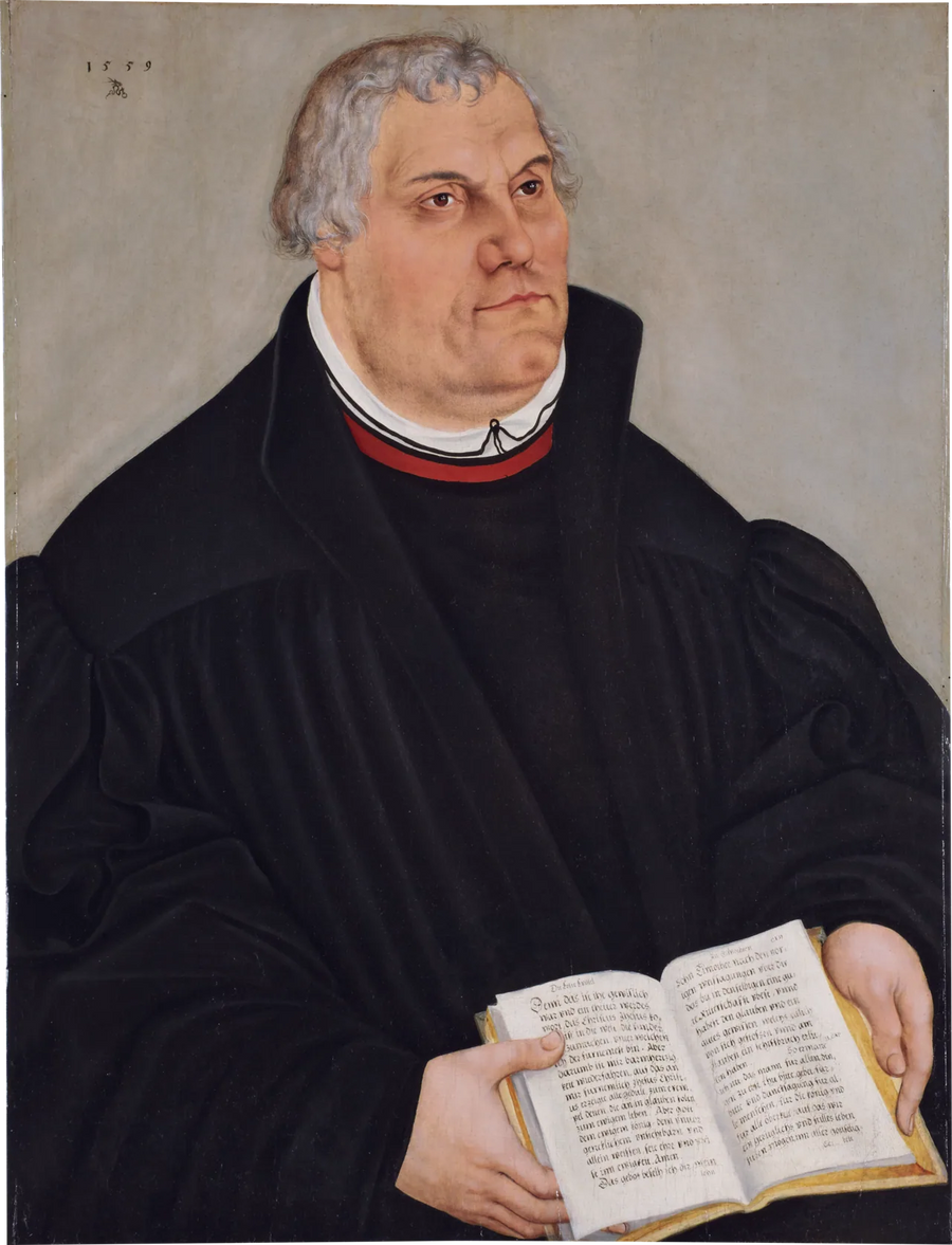 Ritratto di Martin Lutero - Lucas Cranach il Vecchio