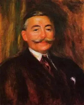 Ritratto di Maurice Gangnat - Pierre-Auguste Renoir