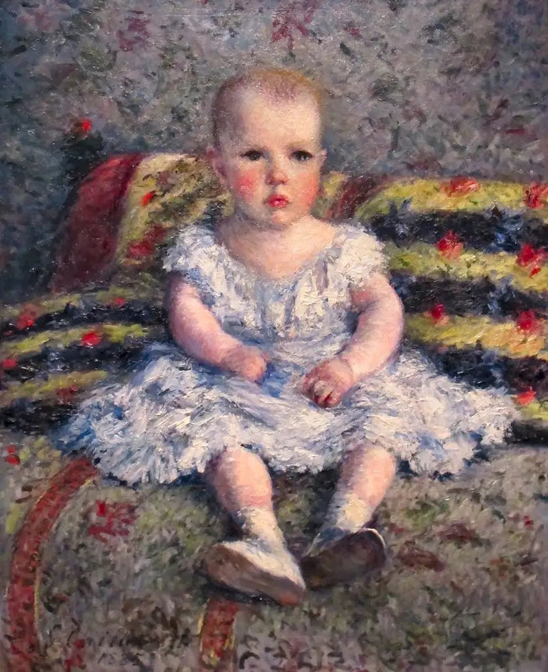 Ritratto di Maurice Hugot, bambino - Gustave Caillebotte
