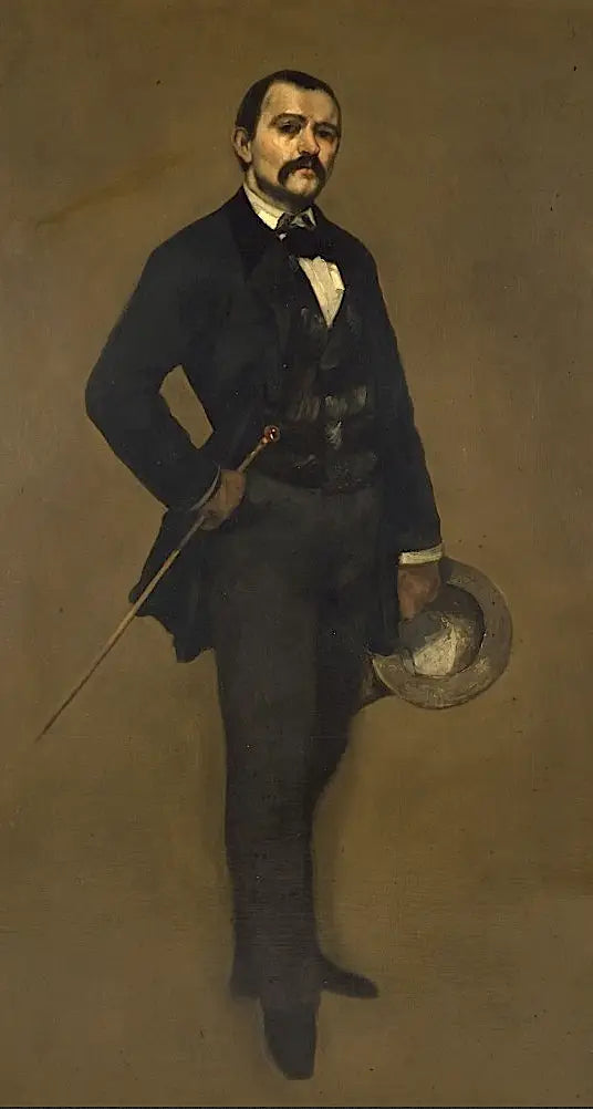 Ritratto di Max Buchon - Gustave Courbet
