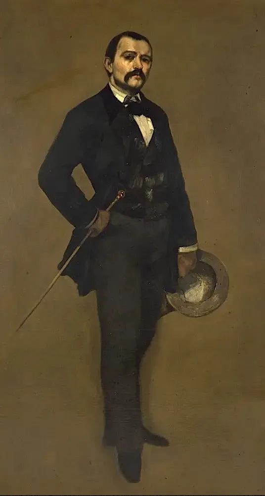 Ritratto di Max Buchon - Gustave Courbet
