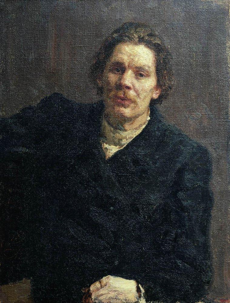 Portrait de Maxime Gorki - Ilya Repin - Alpha Reproduction