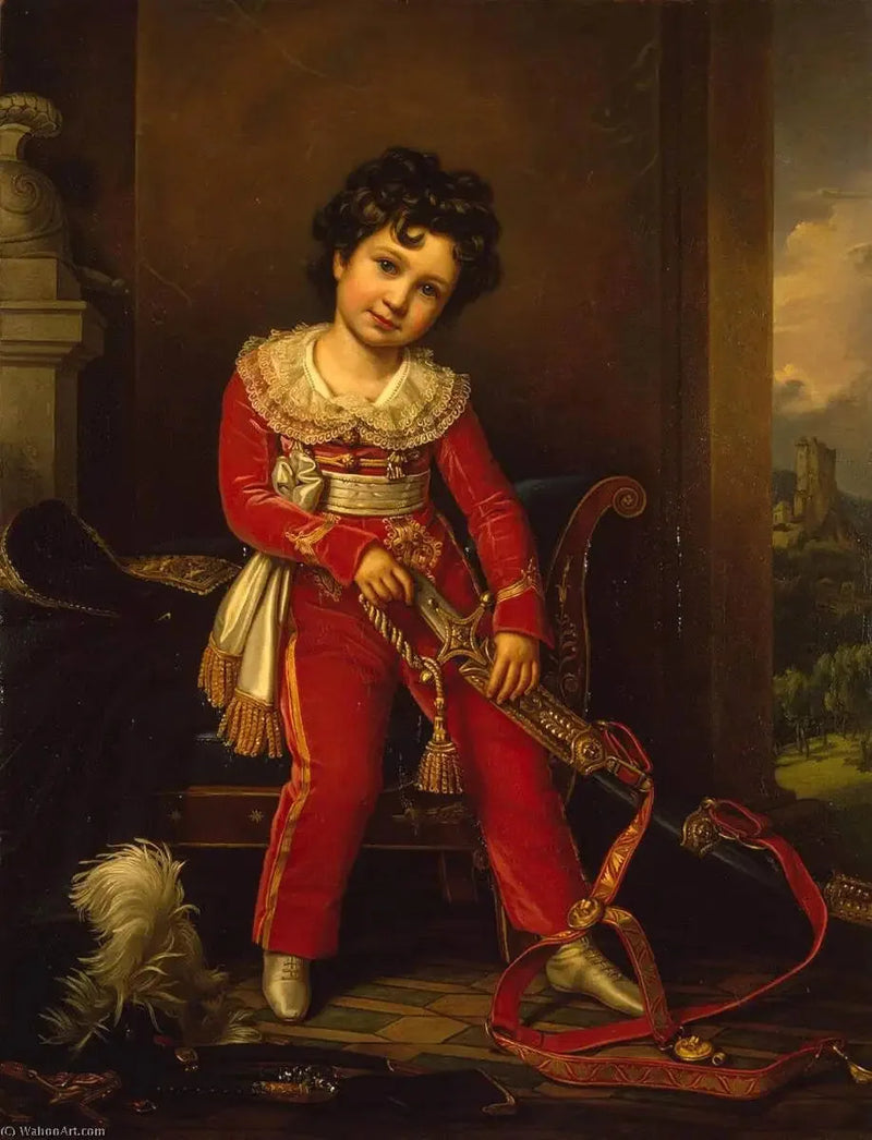 Ritratto di Massimiliano, duca di Leuchtenberg - Joseph Karl Stieler
