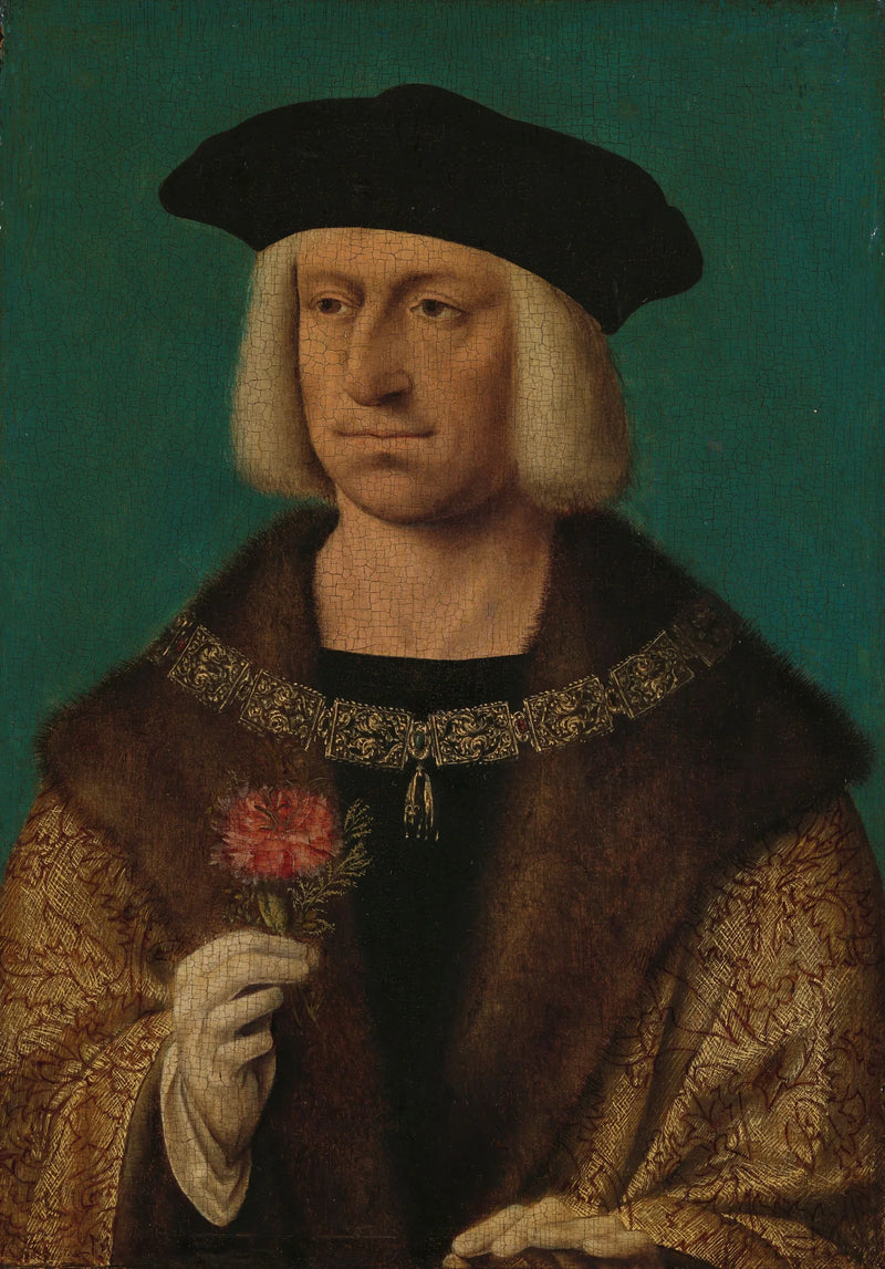 Ritratto di Massimiliano I (1459-1519) - Joos van Cleve