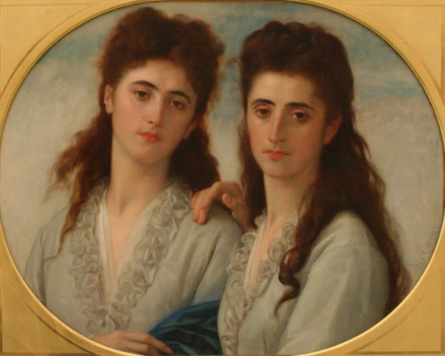 Ritratto delle signorine Sophie e Berthe Cabanel - Alexandre Cabanel