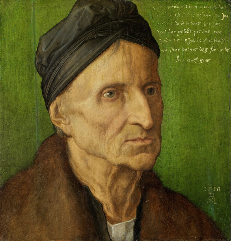 Ritratto di Michael Wolgemut - Albrecht Dürer