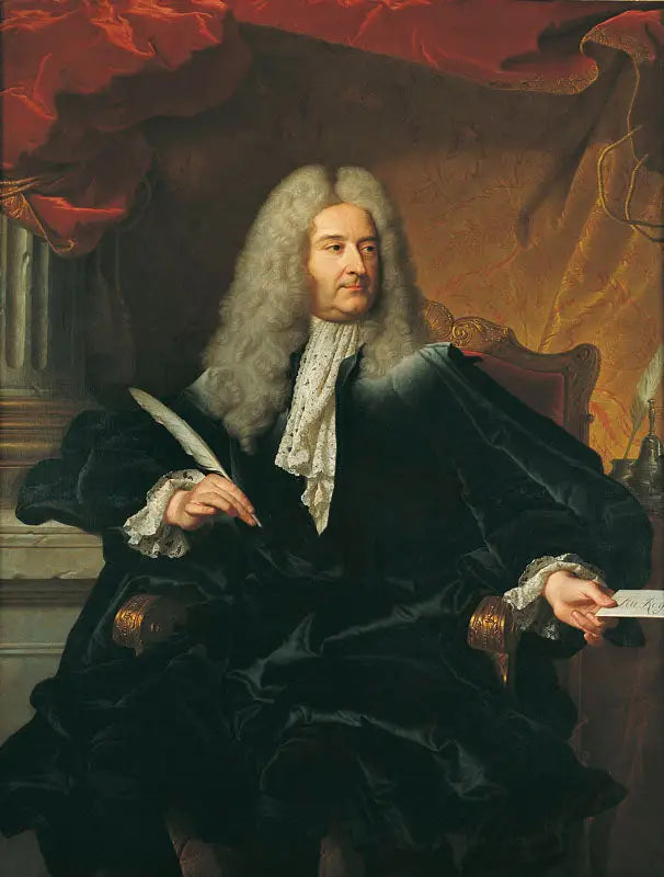 Ritratto di Michel Robert Le Peletier des Forts - Hyacinthe Rigaud
