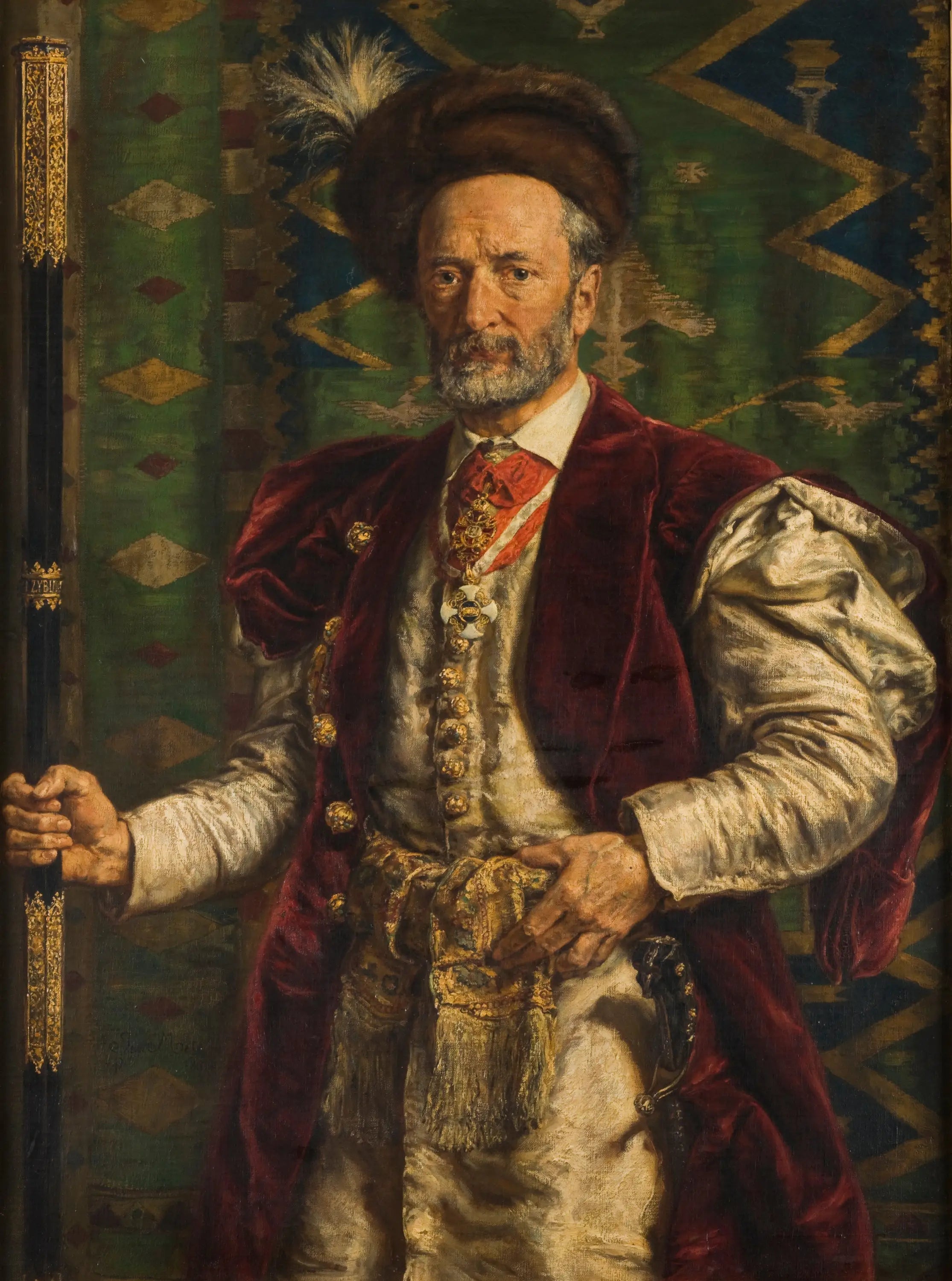 Portrait de Mikołaj Zyblikiewicz - Jan Matejko - Alpha Reproduction