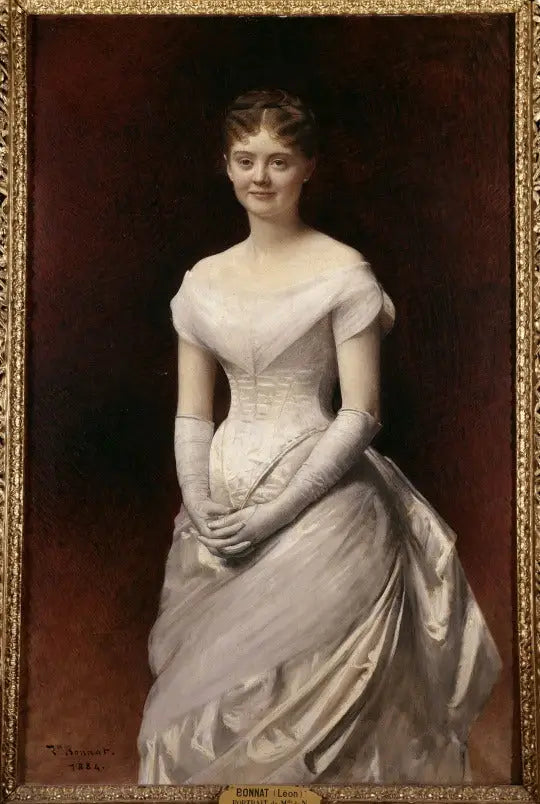 Portrait de Mlle Denouille - Léon Bonnat - Alpha Reproduction