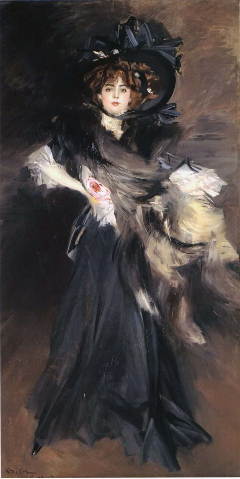 Ritratto di Mlle Lantelme - Giovanni Boldini