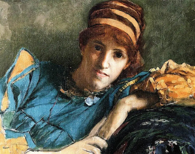 Ritratto di Mlle Laura Theresa Epps (Lady Alma Tadema) - Lawrence Alma-Tadema