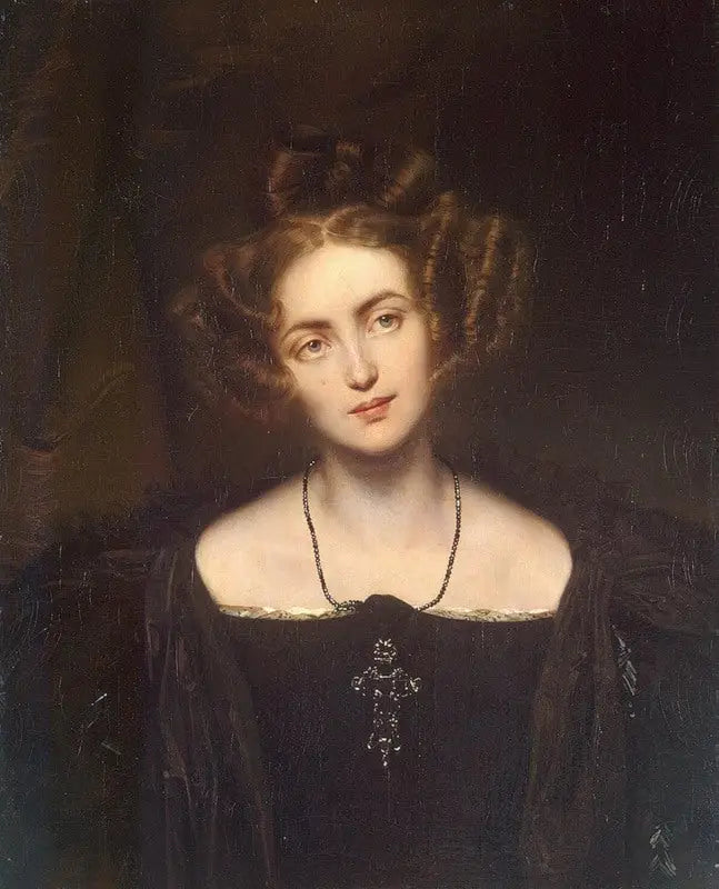 Ritratto di Mlle Sontag, nel ruolo di donna Anna - Paul Delaroche