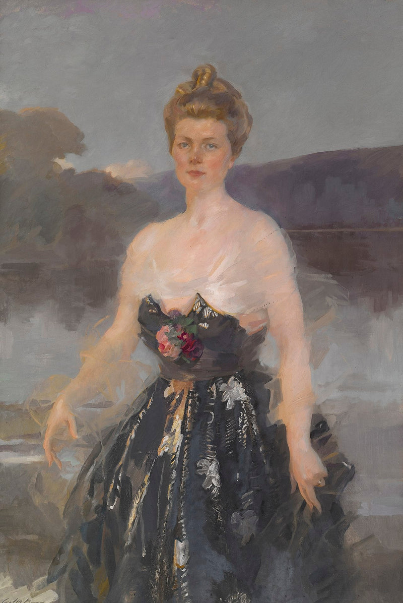 Ritratto della signora Albert J. Beveridge (Catherine Eddy; Ritratto di Lady Primrose) - Cecilia Beaux