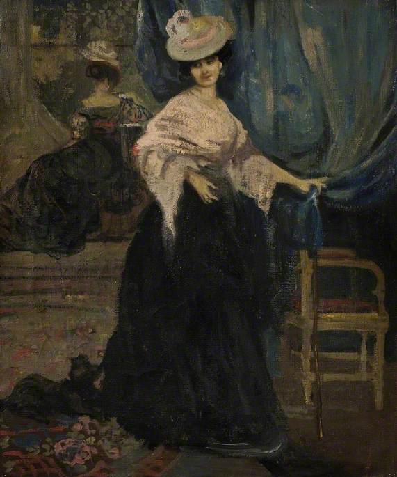 Ritratto della signora Amy Halford - Charles Conder