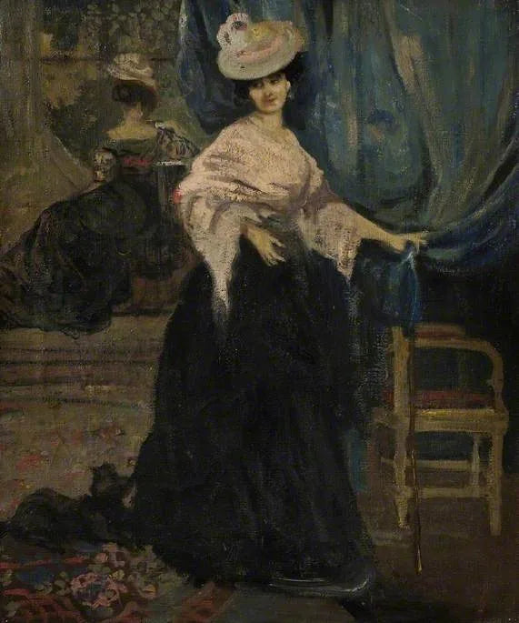 Ritratto della signora Amy Halford - Charles Conder