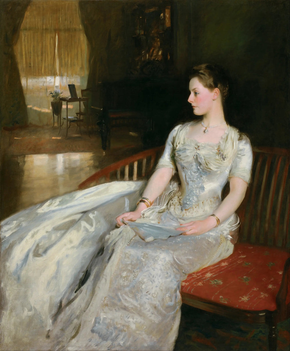 Reproduction du tableau « Portrait de Mme Cecil Wade - John Singer Sargent » par Alpha Reproduction en peinture à l’huile
