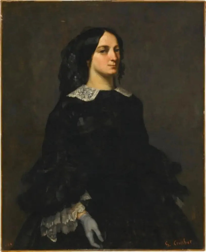Ritratto di Mme Charles Maquet - Gustave Courbet