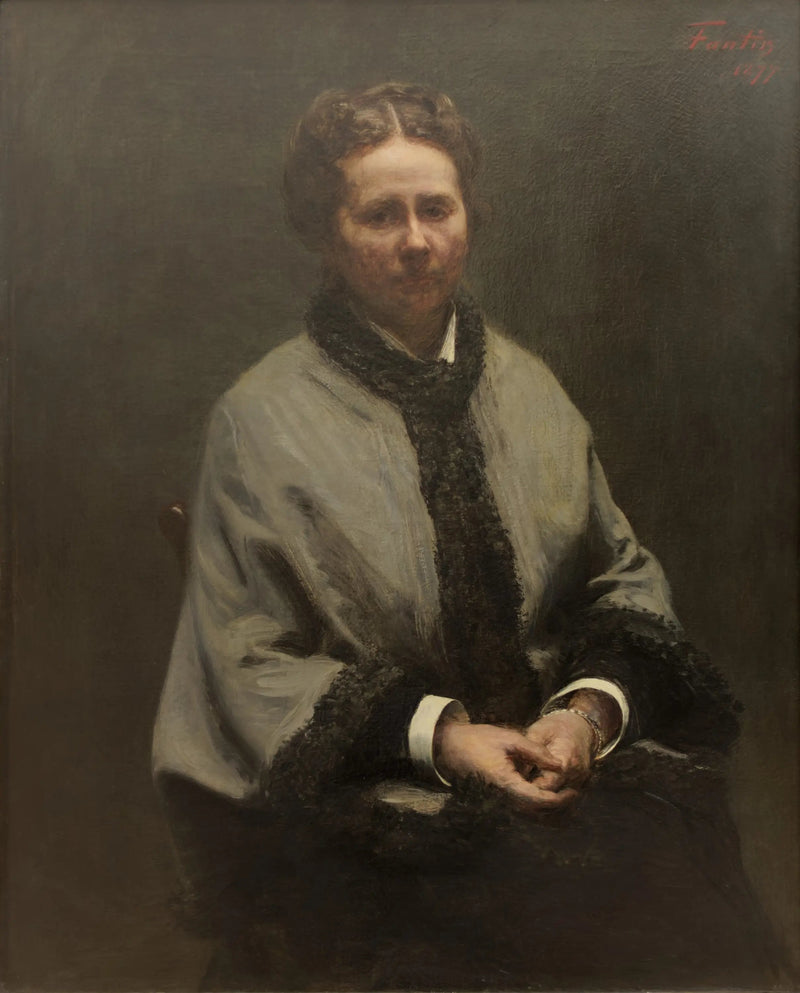 Ritratto della signora Fantin-Latour - Henri Fantin-Latour