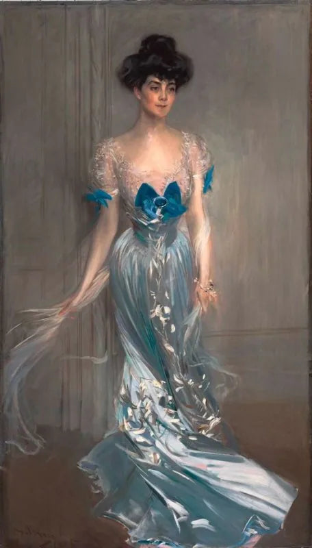Ritratto della signora Graham Fair Vanderbilt (nata Virginia Graham Fair) - Giovanni Boldini