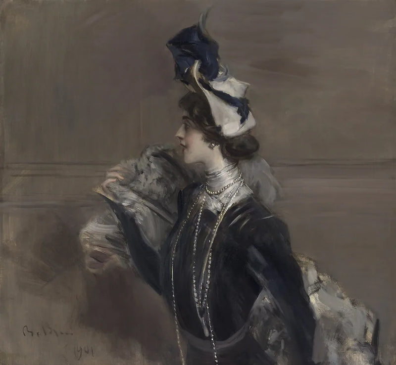 Ritratto di Mme. Lina Cavalieri - Giovanni Boldini