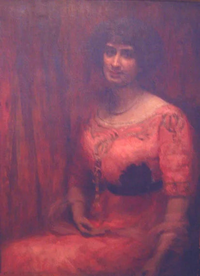 Ritratto della signora Marthe Weil - Eliseu Visconti