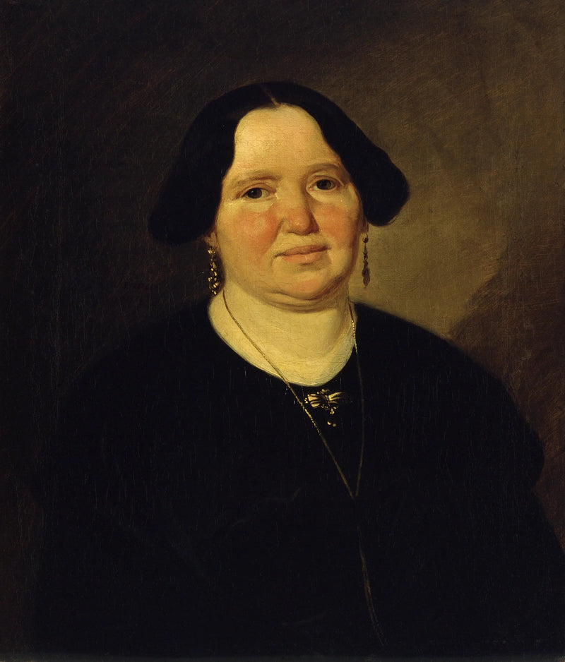 Ritratto della signora Müller - Ludwig Knaus