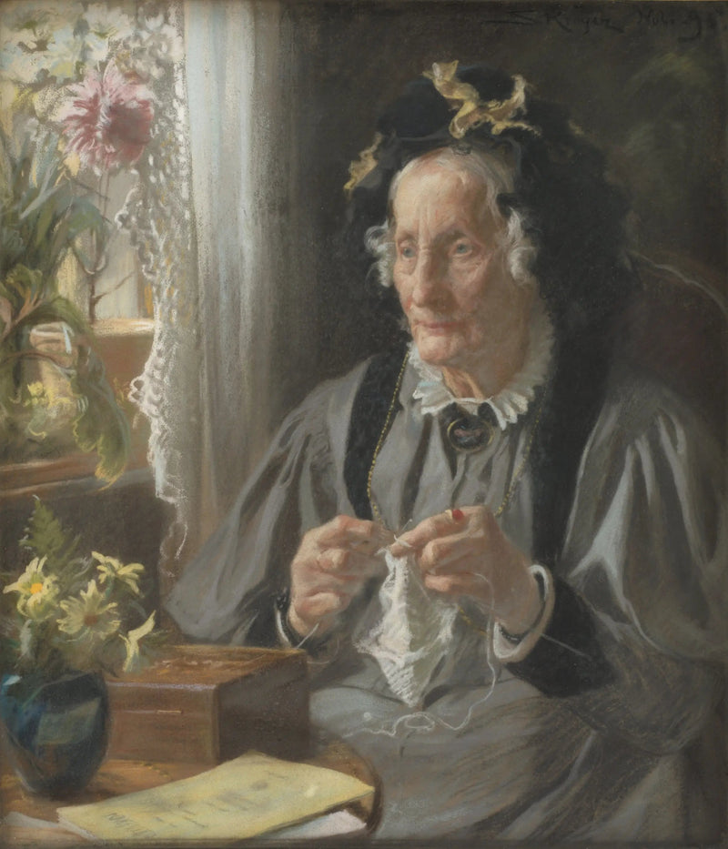 Ritratto della signora S. A. Casse, nata Engelbreth - Peder Severin Krøyer