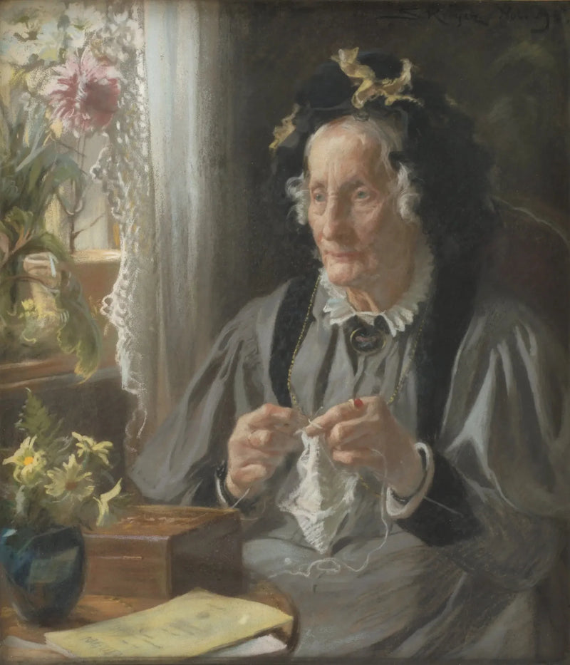 Ritratto della signora S. A. Casse, nata Engelbreth - Peder Severin Krøyer