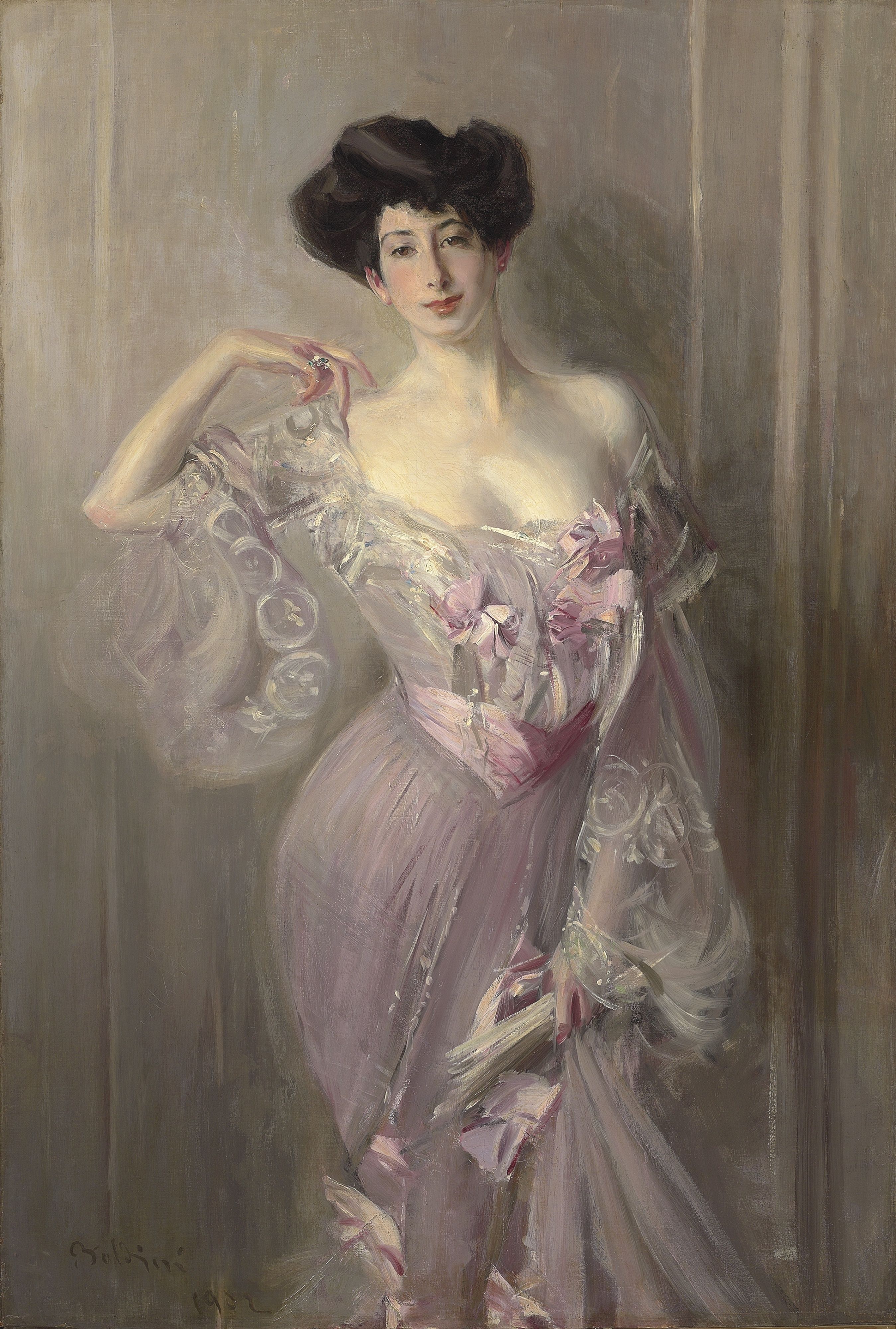 Portrait de Mme Wertheimer - Giovanni Boldini - Alpha Reproduction
