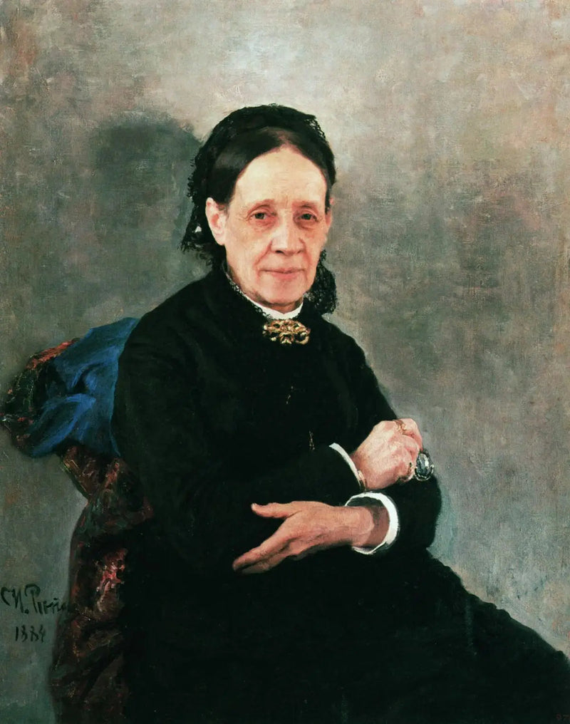 Ritratto di N. V. Stasova - Ilya Repin