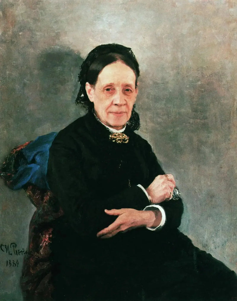 Ritratto di N. V. Stasova - Ilya Repin