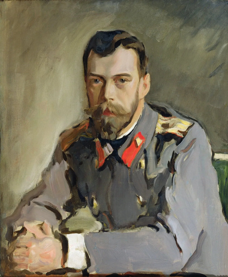 Ritratto di Nicola II - Valentin Serov