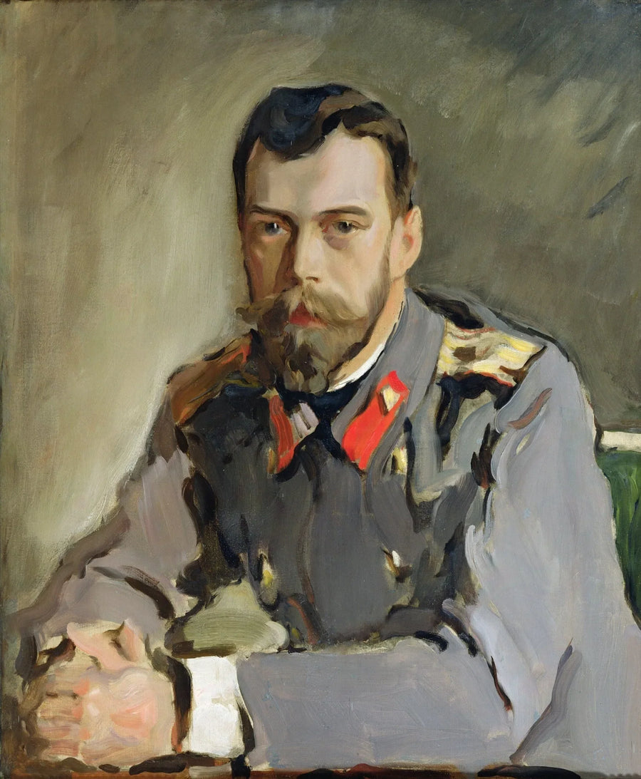 Ritratto di Nicola II - Valentin Serov
