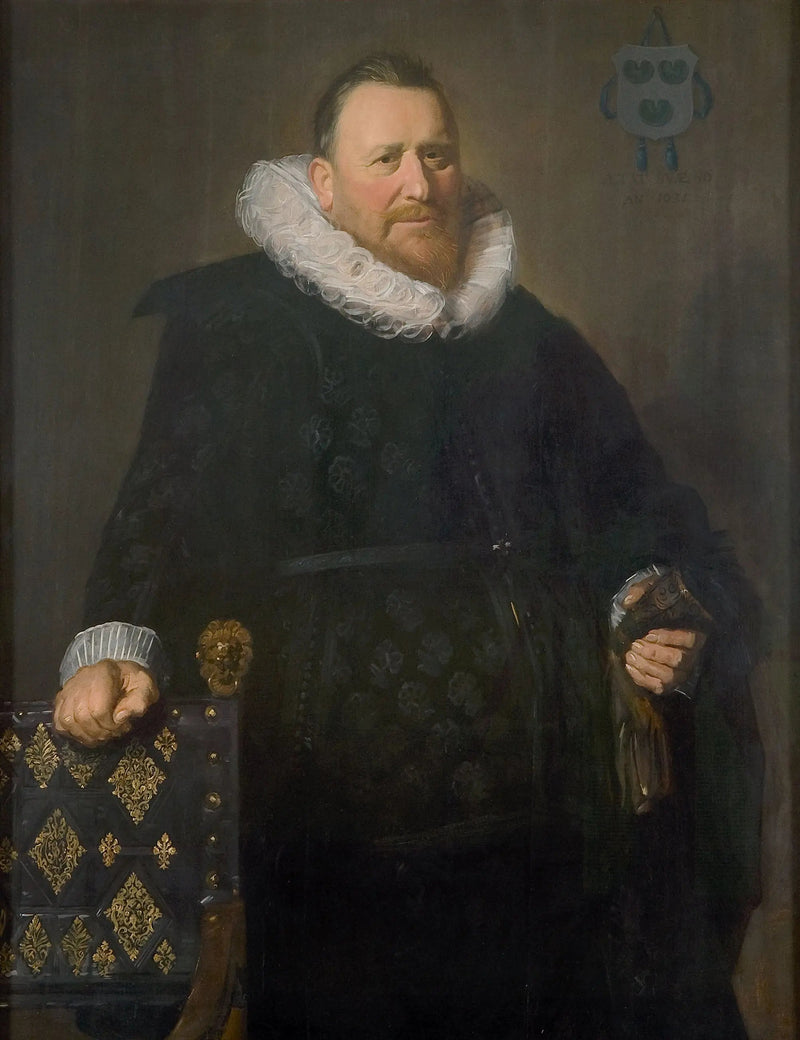 Ritratto di Nicolas van der Meer (1574- ) - Frans Hals