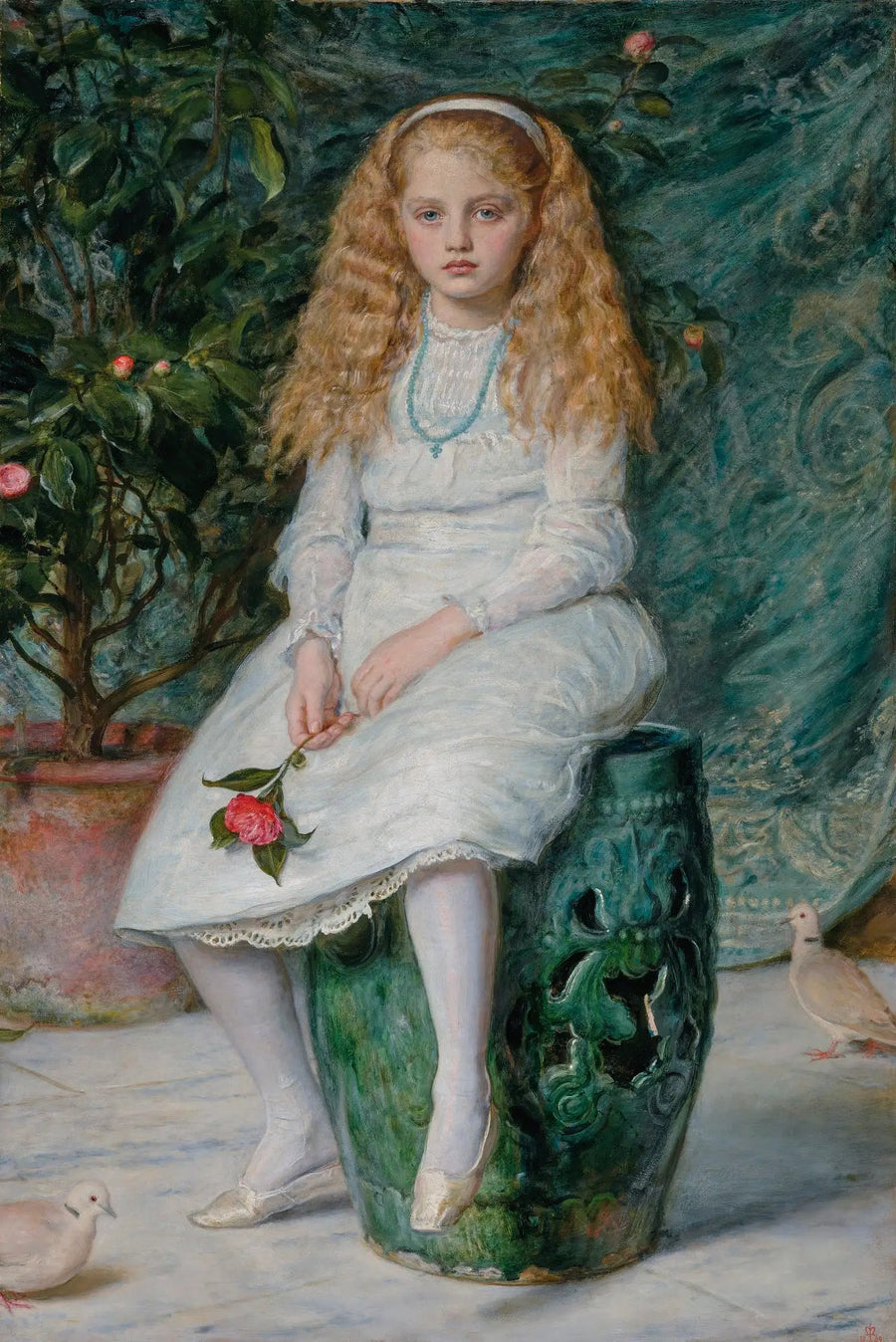 Ritratto di Nina Lehmann - John Everett Millais