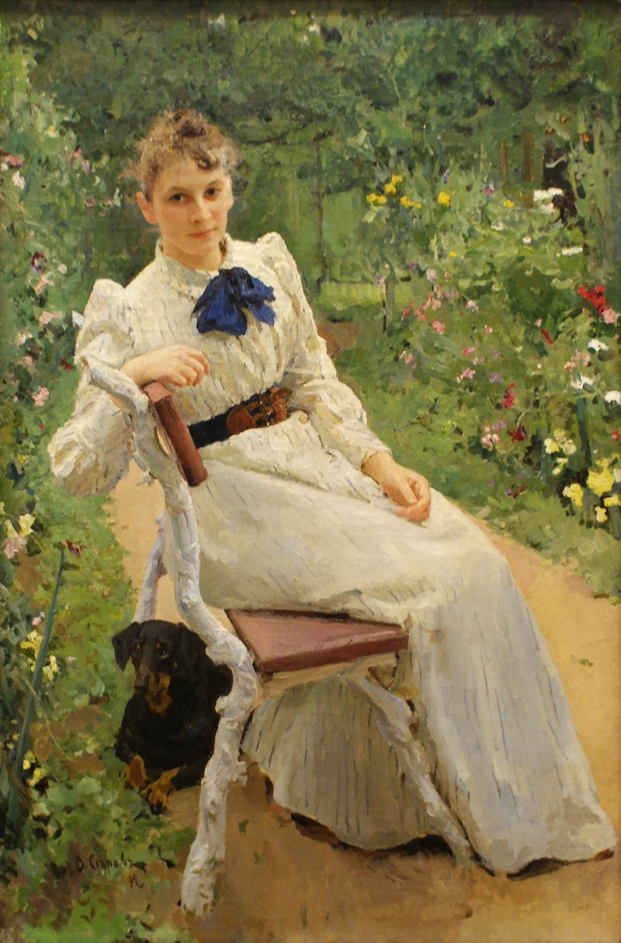 Ritratto di O. F. Tomara - Valentin Serov