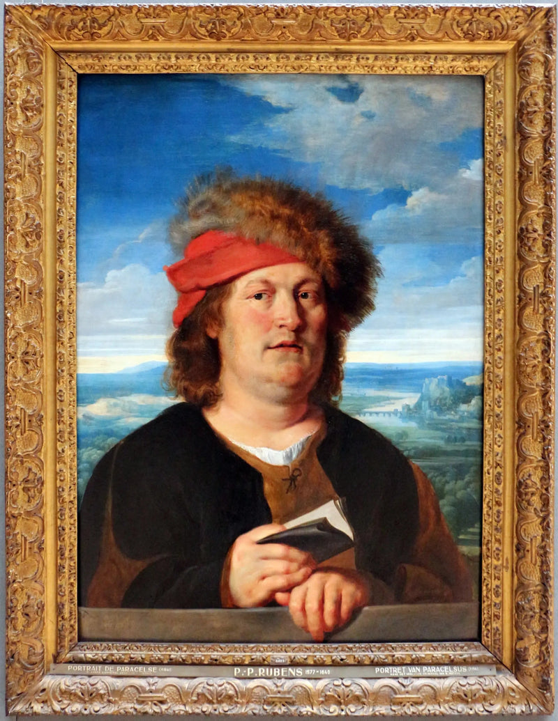 Ritratto di Paracelso - Peter Paul Rubens