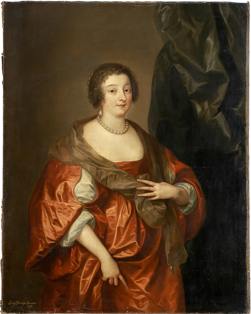 Ritratto di Penelope Naunton, Lady Herbert - Antoine van Dyck