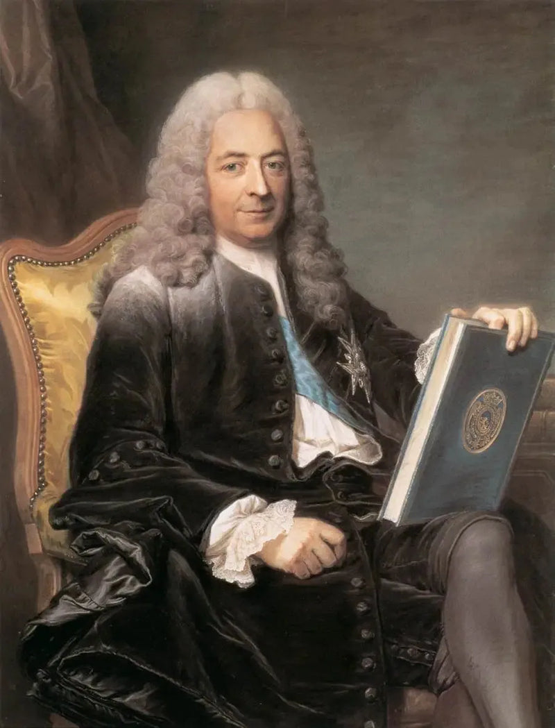 Ritratto di Philibert Orry (1689-1747) - Maurice-Quentin de La Tour
