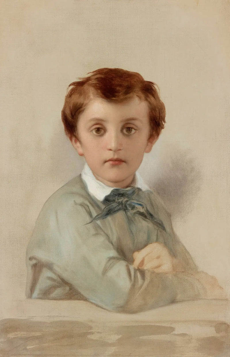 Ritratto di Philippe-Gregorio Delaroche, figlio minore dell'artista - Paul Delaroche