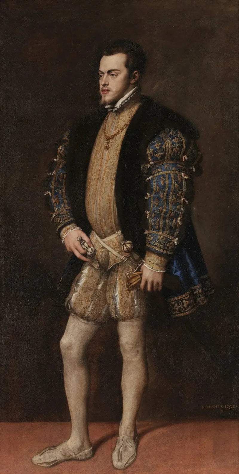 Ritratto di Filippo II - Tiziano