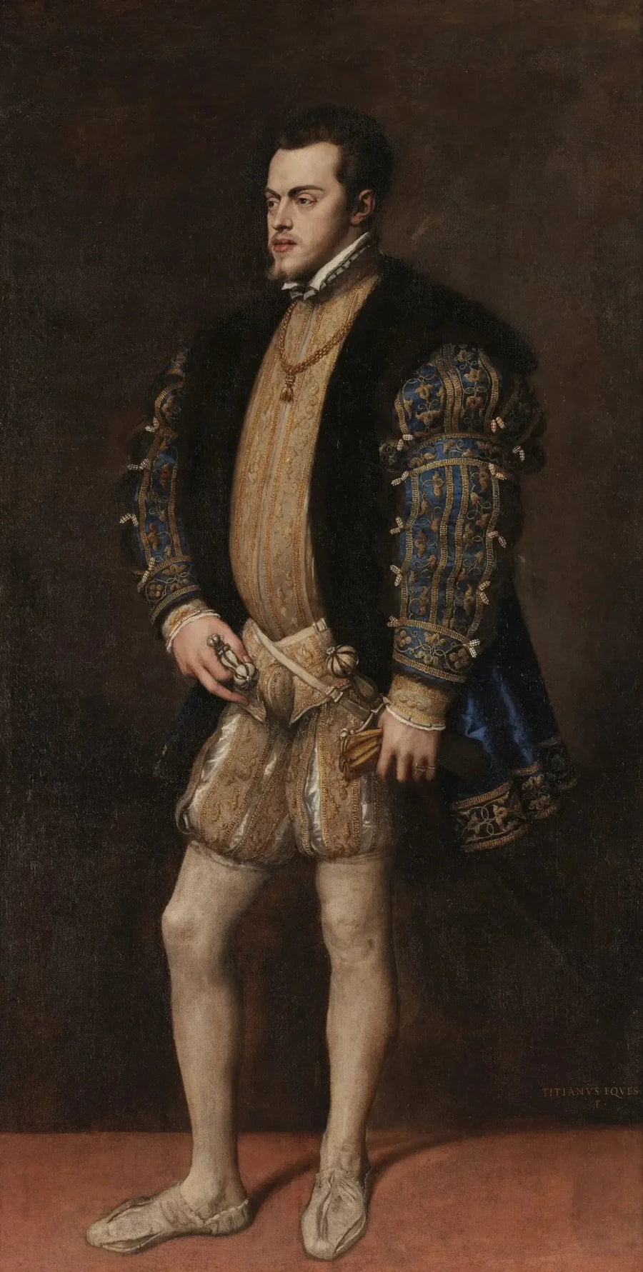 Ritratto di Filippo II - Tiziano