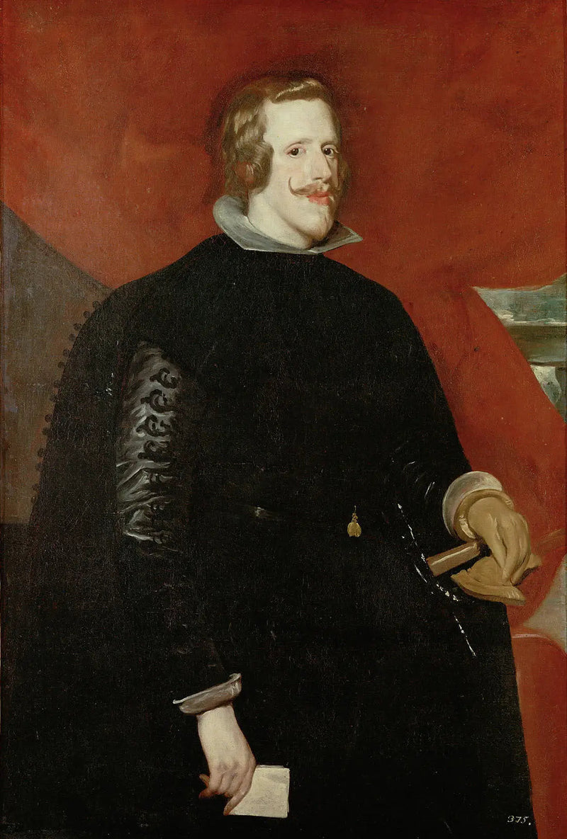 Ritratto di Filippo IV di Spagna, a tre quarti - Diego Velázquez