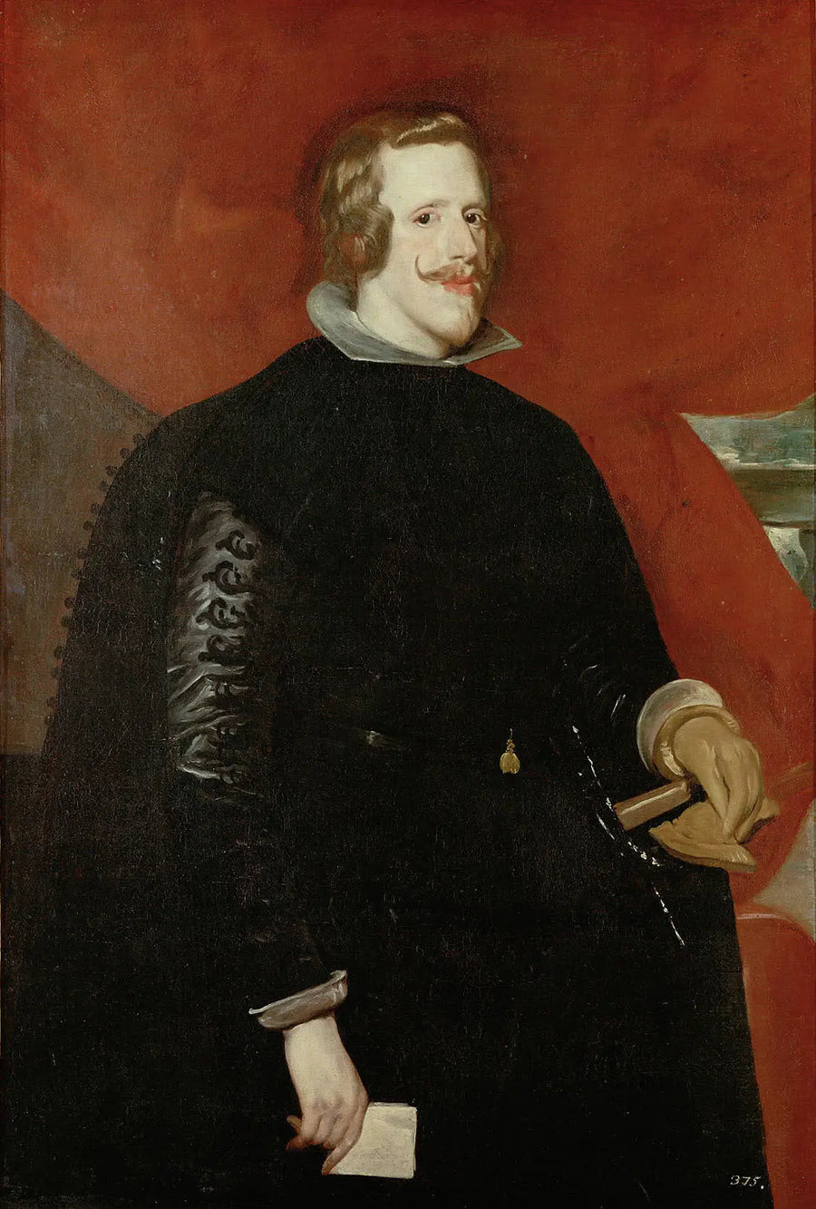 Ritratto di Filippo IV di Spagna, a tre quarti - Diego Velázquez