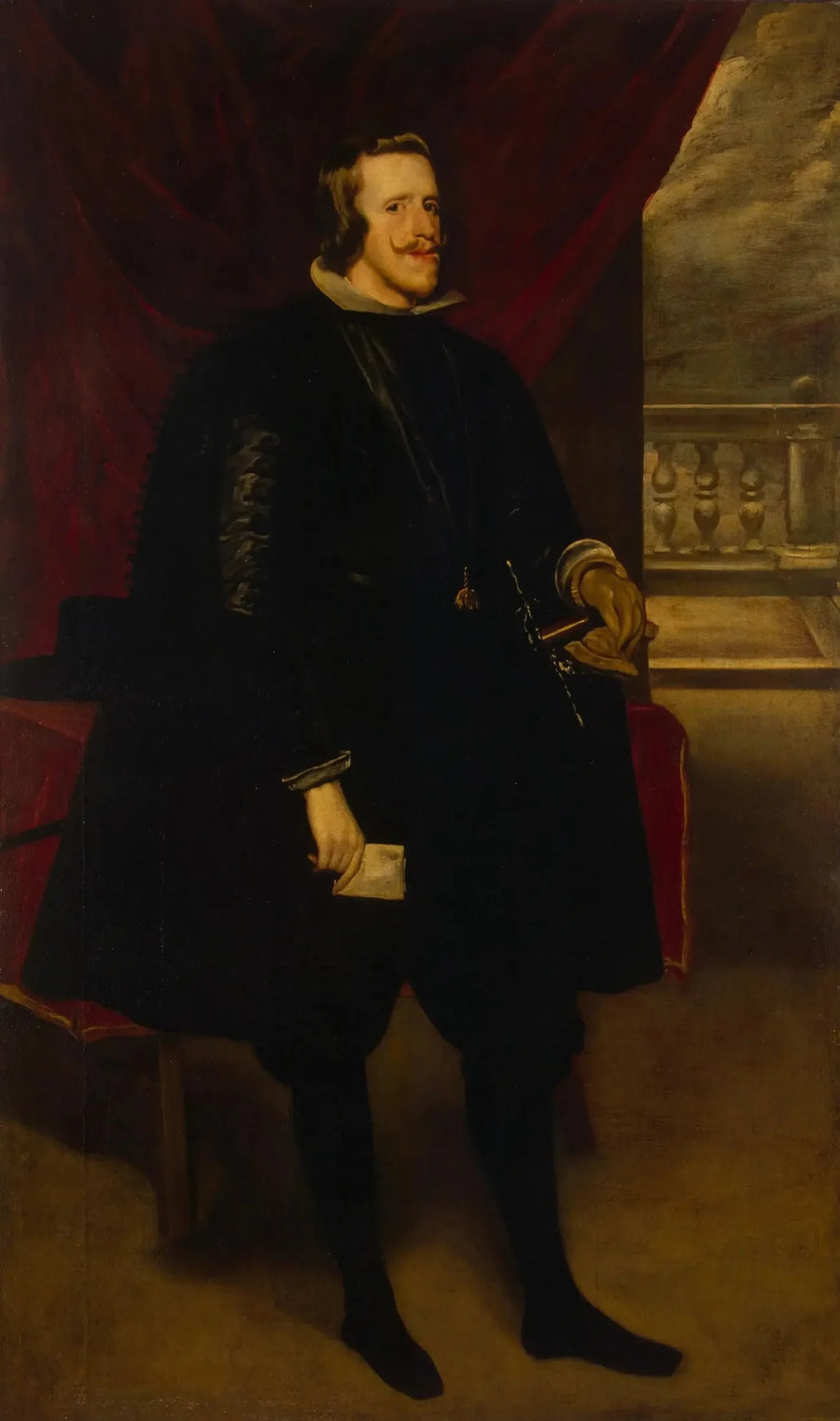 Ritratto di Filippo IV, re di Spagna - Diego Velázquez